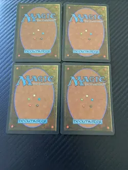 Lava Tubes Magic The Gathering Playset Of Four (4) NM Never Played - Image 3