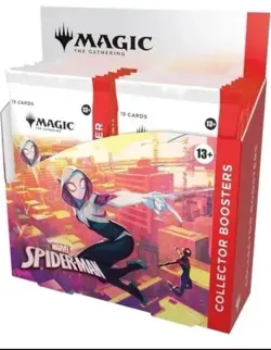 PRESALE Magic: The Gathering MTG Marvel's Spider Man Collector Booster Box - Image 1