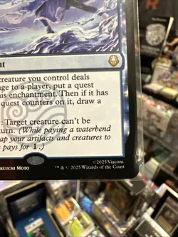 Waterbender Ascension Avatar NM Rare Enchantment MTG - Image 4