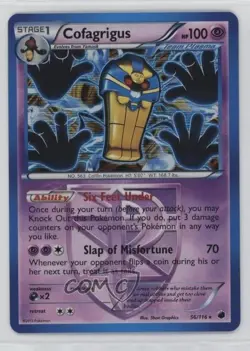 Cofagrigus Holo Pokemon Black & White Plasma Freeze #56 - Image 1