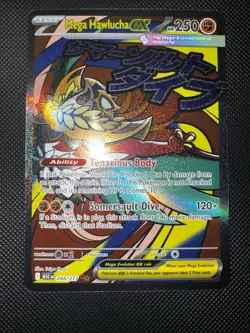 Pokemon TCG Mega Hawlucha Ex 268/217 Ascended Hero’s Pack Fresh NM English - Image 1