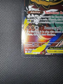 Pokemon TCG Mega Hawlucha Ex 268/217 Ascended Hero’s Pack Fresh NM English - Image 2
