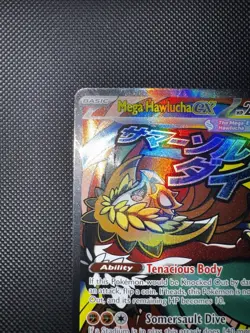 Pokemon TCG Mega Hawlucha Ex 268/217 Ascended Hero’s Pack Fresh NM English - Image 3