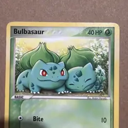 Pokemon TCG Bulbasaur - 12/17 - Pop Series 2 Promo Set Rare - MP - Image 2