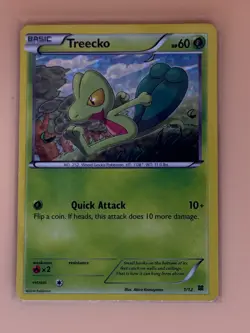 Pokemon TCG 2014 McDonald's Treecko Holo Card 1/12 - Image 1