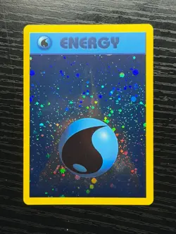 Pokemon League ENERGIZE YOUR GAME Promo Water Energy Card Near Mint Free Returns - Image 1