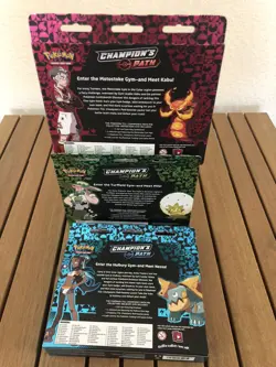 Pokemon Champion’s Path PIN Collection 3 GYM Boxes *Hulbury-Motostoke-Turffield* 820650804847 - Image 5