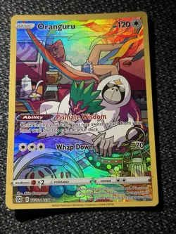 Oranguru TG12/TG30 Brilliant Stars Trainer Gallery Full Art Pokemon TCG MINT - Image 3