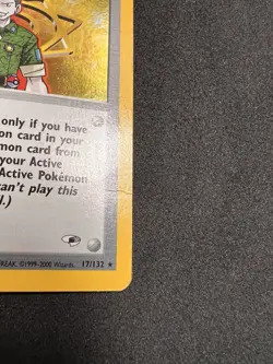 Lt. Surge 17/132 Holo Rare - Pokemon Gym Heroes WOTC HP - Image 2