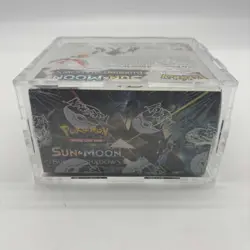 Pokemon TCG Sun & Moon Burning Shadows Booster Box Sealed w/ Acrylic Case - Image 5