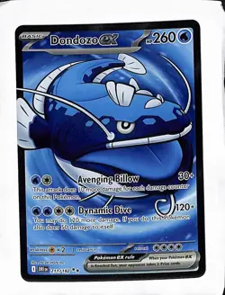 Pokemon DONDOZO EX 211/182 - Destined Rivals - ULTRA RARE FULL ART - Image 1