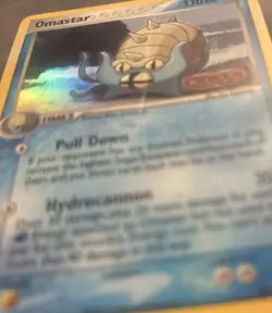 Omastar 20/108 Reverse Holo Rare Ex Power Keepers Pokemon - Image 3