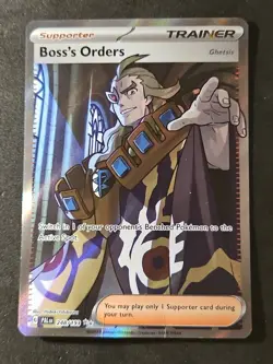 Pokemon Scarlet & Violet Paldea Evolved Boss’s Order 248/193 Full Art (1C) - Image 1