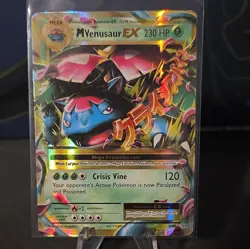 Pokemon TCG Evolutions Ultra Rare Holo Mega M Venusaur EX 2/108 - Image 1