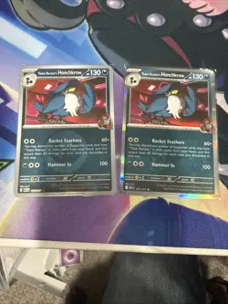 2 Team Rocket's Honchkrow (Holo Rare) Ascended Heroes Pokemon - 127/217 - NM set - Image 1