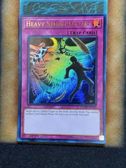 Yugioh Heavy Storm Duster DUDE-EN050 Ultra Rare 1st Ed NM - Image 1