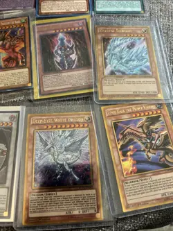 Lot 20 Yu-Gi-Oh 1st Edition 1996-2020 Powerful Dragon Knights All Holos Card Set - Image 4