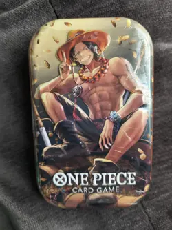 One Piece Tin Pack Set Vol. 2 Ace - Bandai TCG Volume Two - SEALED - Image 1