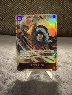 Sir Crocodile (Alt Art) OP14-120 SEC The Azure Sea's Seven ONE PIECE Japanese NM - Image 1