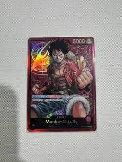 One Piece Tcg Monkey.D.Luffy - ST01-001 - Leader Pre-Errata - Image 1