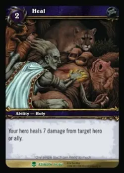 Heal - Heroes of Azeroth - World of Warcraft TCG - Image 1
