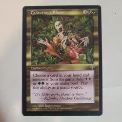 Magic The Gathering Mirage Cadaverous Bloom MTG NM - Image 1