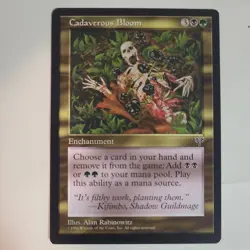 Magic The Gathering Mirage Cadaverous Bloom MTG NM - Image 2
