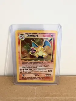 Pokemon TCG Charizard Base Set 2 Holo Unlimited Rare Card 4/130 - Image 2