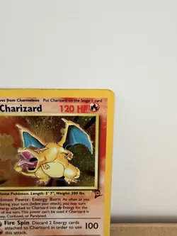 Pokemon TCG Charizard Base Set 2 Holo Unlimited Rare Card 4/130 - Image 4
