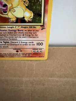Pokemon TCG Charizard Base Set 2 Holo Unlimited Rare Card 4/130 - Image 5