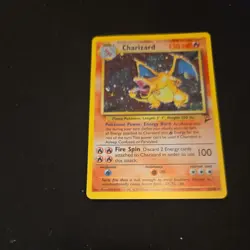 Charizard 4/130 Base Set 2 Holo Rare Pokemon Card vgc - Image 3