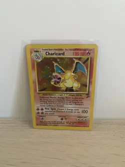 Pokemon TCG Charizard Base Set 2 Holo Unlimited Rare Card 4/130 - Image 2