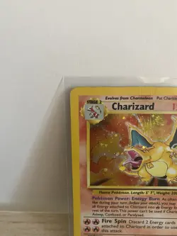 Pokemon TCG Charizard Base Set 2 Holo Unlimited Rare Card 4/130 - Image 4