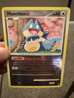 Pokemon TCG Munchlax Majestic Dawn 68/100 Reverse Holo Card - Image 1