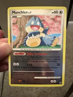 Pokemon TCG Munchlax Majestic Dawn 68/100 Reverse Holo Card - Image 2