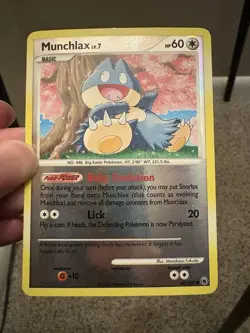 Pokemon TCG Munchlax Majestic Dawn 68/100 Reverse Holo Card - Image 3