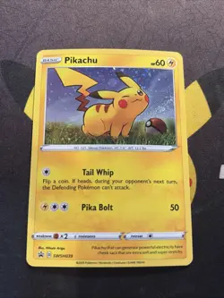 Pikachu SWSH039 SWSH: Sword & Shield Promo Cards Holo - Image 1