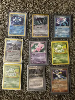 Pokemon TCG Mixed Card Lot Foil & Regular Feraligatr Steelix ex Binder Tin - Image 3