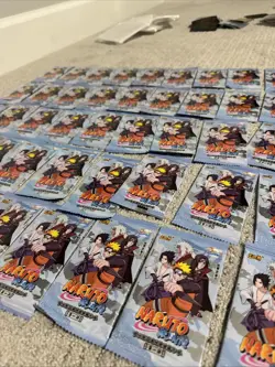 Naruto Kayou Trading Cards Tier 1 Wave 1 Set 46 Packs Factory Sealed - Image 2