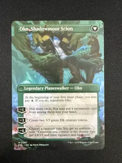 Oko, Lorwyn Liege (BORDERLESS) - Lorwyn Eclipsed (MTG) NM - Image 2