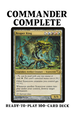 Reaper King Scarecrow CHANGELING TRIBAL Magic MTG Custom Commander Deck - Image 1