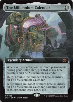 The Millennium Calendar (Extended Art) M The Lost Caverns of Ixalan 388 NM MTG - Image 1