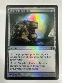 Foil Codex Shredder (Magic The Gathering, MTG) Return to Ravnica - NM - Image 1