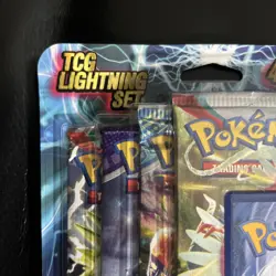 Pokemon TCG Lightning Set 4 Packs + 1 Bonus Card! Brand New/Sealed! ⚡ - Image 5
