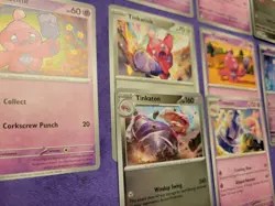 Pokemon Tinkaton Tinkatuff Tinkaton Collection Set X10 Cards NM - Image 2