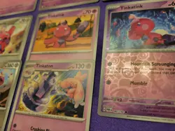 Pokemon Tinkaton Tinkatuff Tinkaton Collection Set X10 Cards NM - Image 3