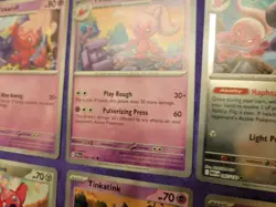 Pokemon Tinkaton Tinkatuff Tinkaton Collection Set X10 Cards NM - Image 4