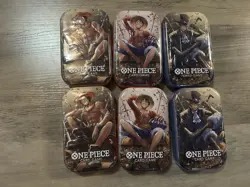 One Piece Tins Volume 2 Lot Of 6 - Image 1