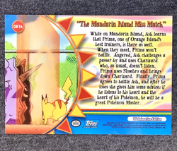Topps Pokemon Orange Islands The Mandarin Island Miss Match Foil - NM/M - Image 2