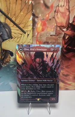 Clive, Ifrit's Dominant (0318) (Borderless) Final Fantasy Foil - Image 1